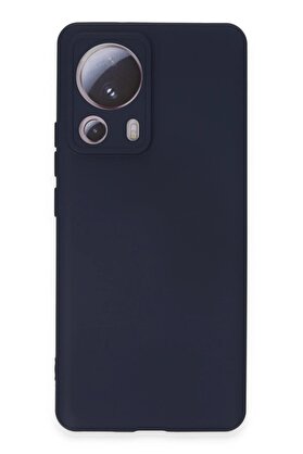 CepteToptan Xiaomi Mi 13 Lite Kılıf Nano içi Kadife Silikon - Lacivert - DROPX3315-2976