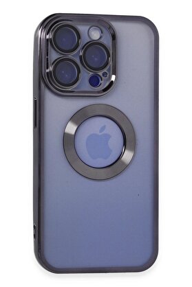 CepteToptan iPhone 15 Pro Max Kılıf Slot Silikon - Mor - DROPX8328-2896