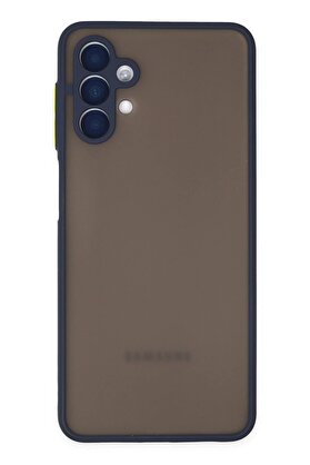 CepteToptan Samsung Galaxy A04S Kılıf Montreal Silikon Kapak - Lacivert - DROPX1653-5667