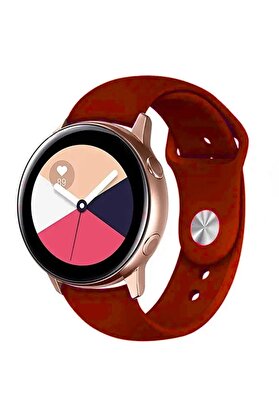 CepteToptan Watch 20mm Klasik Kordon - Bordo - DROPX9854-7113