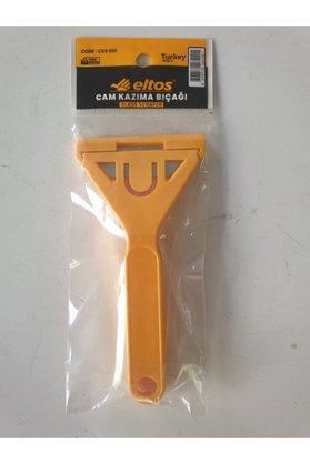 Eltos Cam Kazıma-Temizleme Bıçağı -Jiletli -Plastik Saplı -Eltos