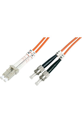 evimdeyokyok Beek ST-ST Fiber Optik Patch Kablo, Multimode OM 2 50/125 Duplex, 3.0mm, LSZH, 1 metre TdrTR