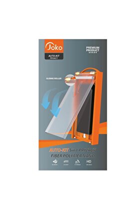 CepteToptan Samsung Galaxy S21 Ultra 5in1 Fiber Hayalet Polymer Nano Ekran Koruyucu - DROPX6528-6492
