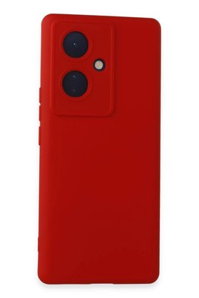 CepteToptan Vivo V29 Lite Kılıf Nano içi Kadife Silikon - Kırmızı - DROPX3195-3629