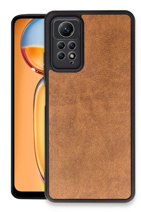 CepteToptan Xiaomi Redmi Note 12 Pro 4G Kılıf Aras Deri Kapak - Taba - DROPX8432-5787