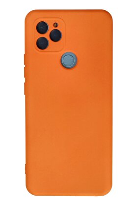 CepteToptan General Mobile GM 21 Kılıf Nano içi Kadife Silikon - Turuncu - DROPX4732-7257