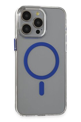 CepteToptan iPhone 15 Pro Max Bubble Magsafe Kapak - Lacivert - DROPX5669-5937