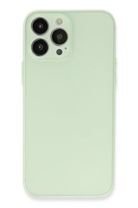 CepteToptan iPhone 13 Pro Kılıf Silikon - Açık Yeşil - DROPX9571-8923