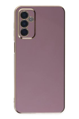 CepteToptan Samsung Galaxy M23 Kılıf Volet Silikon - Mor - DROPX5724-4988