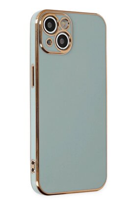 CepteToptan iPhone 14 Kılıf Volet Silikon - Açık Yeşil - DROPX5574-6397