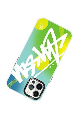 CepteToptan iPhone 12 Pro Max Kılıf Estoril Desenli Kapak - Estoril - 2 - DROPX6193-9716
