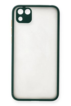CepteToptan Huawei Y5P Kılıf Montreal Silikon Kapak - Yeşil - DROPX2855-9513