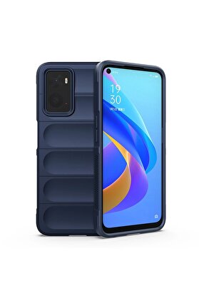 CepteToptan Realme 9i 4G Kılıf Optimum Silikon - Lacivert - DROPX1897-3954