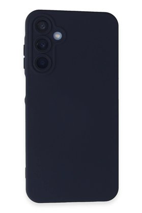 CepteToptan Samsung Galaxy A25 5G Kılıf Nano içi Kadife Silikon - Lacivert - DROPX4044-7473