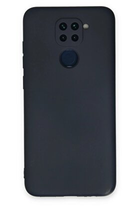 CepteToptan Xiaomi Redmi Note 9 Kılıf Nano içi Kadife Silikon - Lacivert - DROPX1799-7030