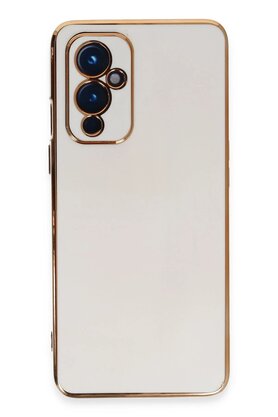 CepteToptan One Plus 9 Kılıf Volet Silikon - Beyaz - DROPX8335-2512