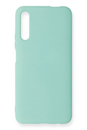 CepteToptan Huawei P Smart Pro / Y9S Kılıf Nano içi Kadife Silikon - Turkuaz - DROPX5851-4264