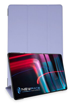 CepteToptan Huawei MatePad SE Kılıf Tablet Smart Kılıf - Lila - DROPX6786-8266