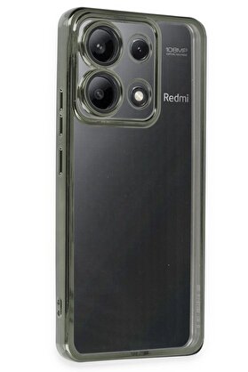CepteToptan Xiaomi Poco X6 Pro Kılıf Lensli Silikon - Yeşil - DROPX9058-3309