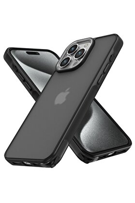 CepteToptan iPhone 13 Pro Max Kılıf Elegant Kapak - Siyah - DROPX5894-7832