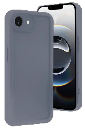 CepteToptan iPhone 16E Kılıf Viera Silikon - Gri - DROPX5685-8407