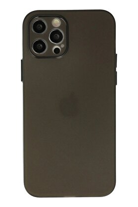 CepteToptan iPhone 12 Pro Max Kılıf Silikon - Gri - DROPX7892-9222