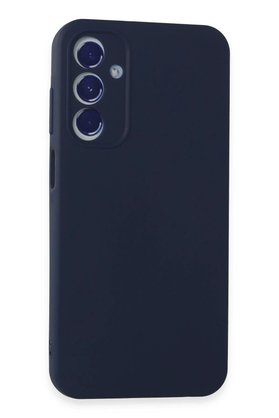 CepteToptan Samsung Galaxy A15 4G Kılıf First Silikon - Lacivert - DROPX6266-8750
