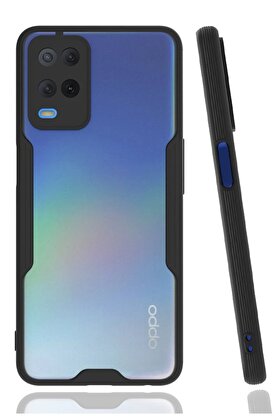 CepteToptan Oppo A54 4G Kılıf Platin Silikon - Siyah - DROPX4931-2214