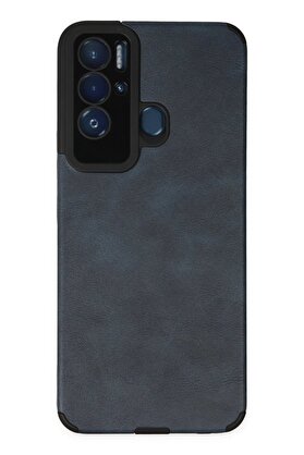 CepteToptan Tecno Pova Neo Kılıf Loop Deri Silikon - Lacivert - DROPX9549-5287