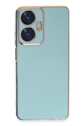 CepteToptan Realme C55 Kılıf Volet Silikon - Açık Yeşil - DROPX2056-1139