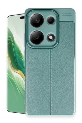 CepteToptan Xiaomi Redmi Note 13 Pro 4G Kılıf Auto Focus Kapak - Koyu Yeşil - DROPX7339-8472