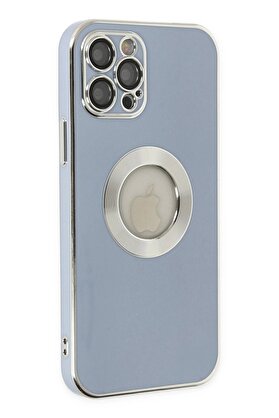 CepteToptan iPhone 12 Pro Kılıf Store Silikon - Sierra Blue - DROPX7962-1613