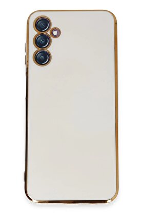 CepteToptan Samsung Galaxy M14 5G Kılıf Volet Silikon - Beyaz - DROPX1155-6629