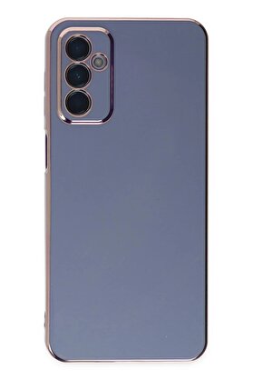 CepteToptan Samsung Galaxy M23 Kılıf Volet Silikon - Mavi - DROPX6062-2413