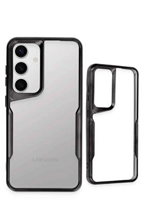 CepteToptan Samsung Galaxy A36 Kılıf Boyi Silikon Kapak - Siyah - DROPX9015-3499