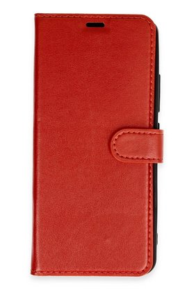 CepteToptan Tecno Pova 5 Kılıf Trend S Plus Kapaklı Kılıf - Kırmızı - DROPX2113-1195