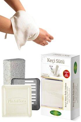 Phyto Flora Keçi Sütü Sabunu Ve Banyo Kesesi, Katı Sabunluk