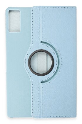 CepteToptan Xiaomi Redmi Pad SE Kılıf 360 Tablet Deri Kılıf - Turkuaz - DROPX9087-8812