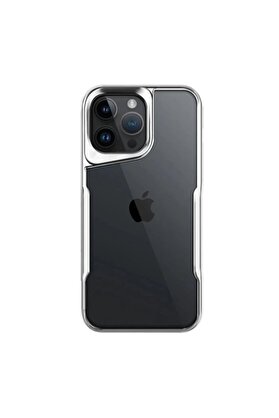 nerede bulurum iPhone 16 Pro Kılıf Boyi Silikon Kapak - Gümüş