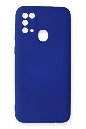 CepteToptan Samsung Galaxy M31 Kılıf First Silikon - Lacivert - DROPX1362-9495