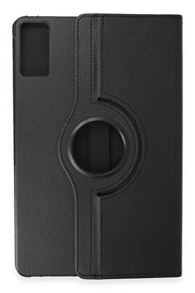 CepteToptan Xiaomi Redmi Pad SE Kılıf 360 Tablet Deri Kılıf - Siyah - DROPX5589-7549