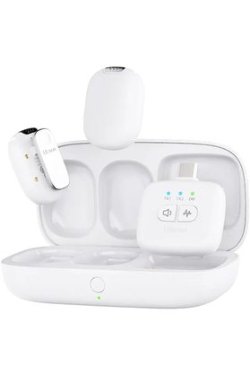 STOREMAX snShop A30 Tiny 2 Kişilik Mikrofon Seti - Beyaz 467437