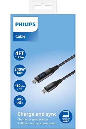 STOREMAX PRStoRe 240W USB-C to USB-C Kablo; 1, 25 M StorePR 1063348