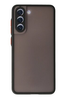 CepteToptan Samsung Galaxy S21 FE Kılıf Montreal Silikon Kapak - Siyah - DROPX1275-7723
