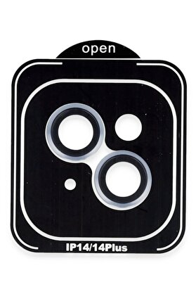 CepteToptan iPhone 14 PVD Metal Kamera Lens - Mavi - DROPX6856-8182