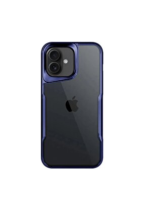 nerede bulurum iPhone 16 Kılıf Boyi Silikon Kapak - Lacivert