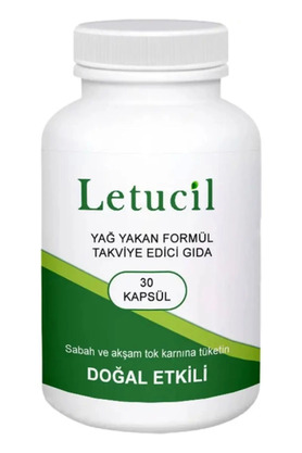 Adoil Letucil Destekleyici Ürün 30 Lu Yeşil Çay Ve Biberiyeli Güç Desteği X 3 Adet