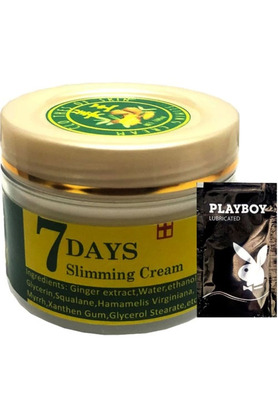 Adoil 7 Days Ginger Miracle Slimming Cream Yağlara Parçalayıcı Kremi 100 ml + 1 Adet Jel Hediyeli