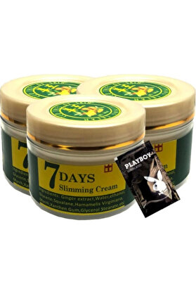 Adoi̇l 7Days Gi̇nger 3X Adet Mi̇racle Sli̇mmi̇ng Cream 100 Ml Sel Kremi̇ + 1 Adet Jel Hedi̇ye
