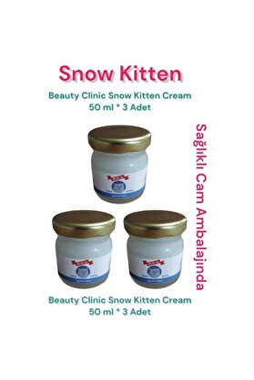 Adoil Beauty Clinic Snow Kitten Krem 3 Adet 50 gr